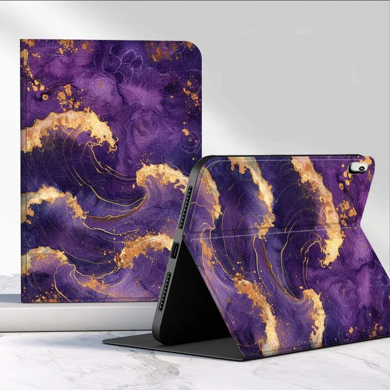 capa-para-tablet-huawei-mediapad-matepad-pro-air-12-x-t5-t10s-m6-m5-c5e-se-11-115-polegadas-arte-de-onda-roxa-popular