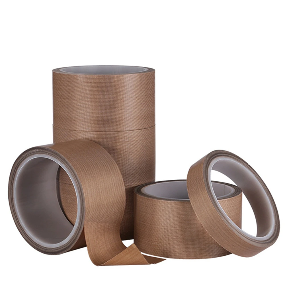 0.18mm 300 Degree High Temperature Resistance Adhesive Tape Cloth Heat Insulation Sealing Machine PTFE Tape