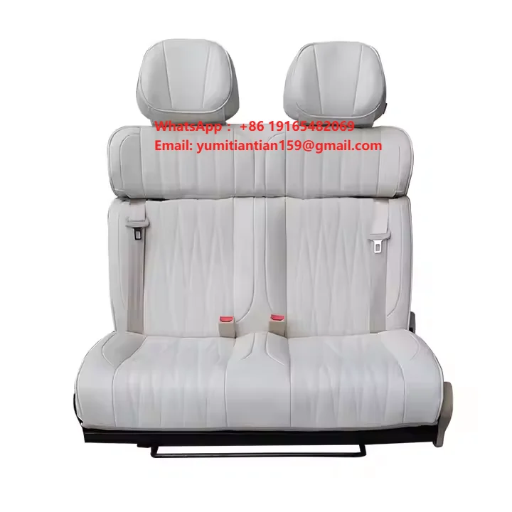Factory Direct Sales Auto Interior Accessories Rear Sofa Recline Bed Seats Luxury Style Changeover Bed Seat Car Rv Camper Seat