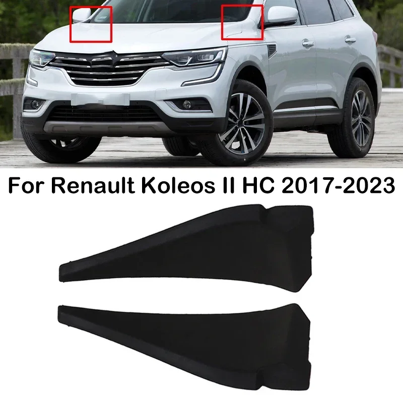 New! New！ For Renault Koleos II HC 2017-2023 Front Windshield Wiper Side Corner Cover Plate Water Deflector Panel 668624304R 668