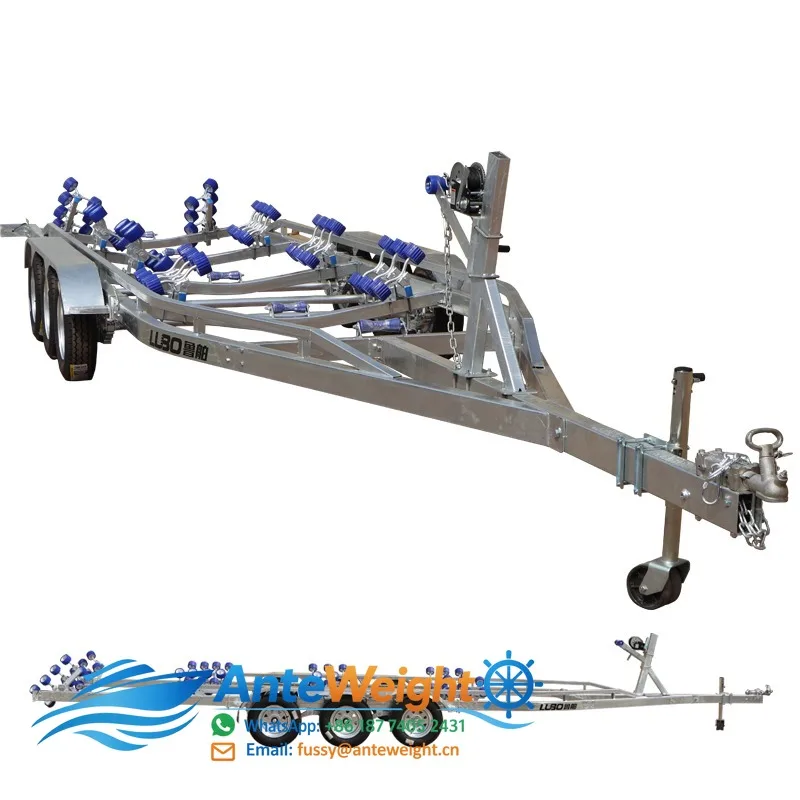 Watercraft Trailer 3500kgs 3 Axle  Large Boat Trailer Boat & Watercraft Trailers
