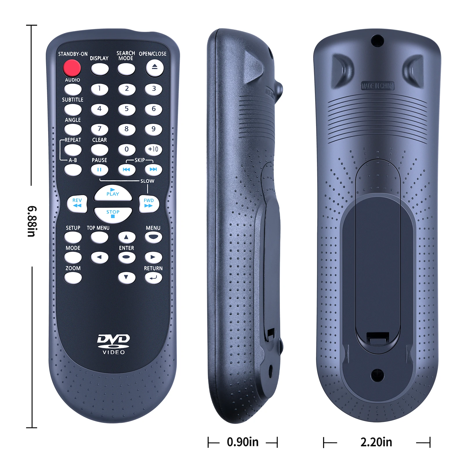 جهاز تحكم عن بعد جديد NB093 NB093UD لمشغل أقراص مضغوطة DVD Magnavox DP100MW8B MDV2100/F7