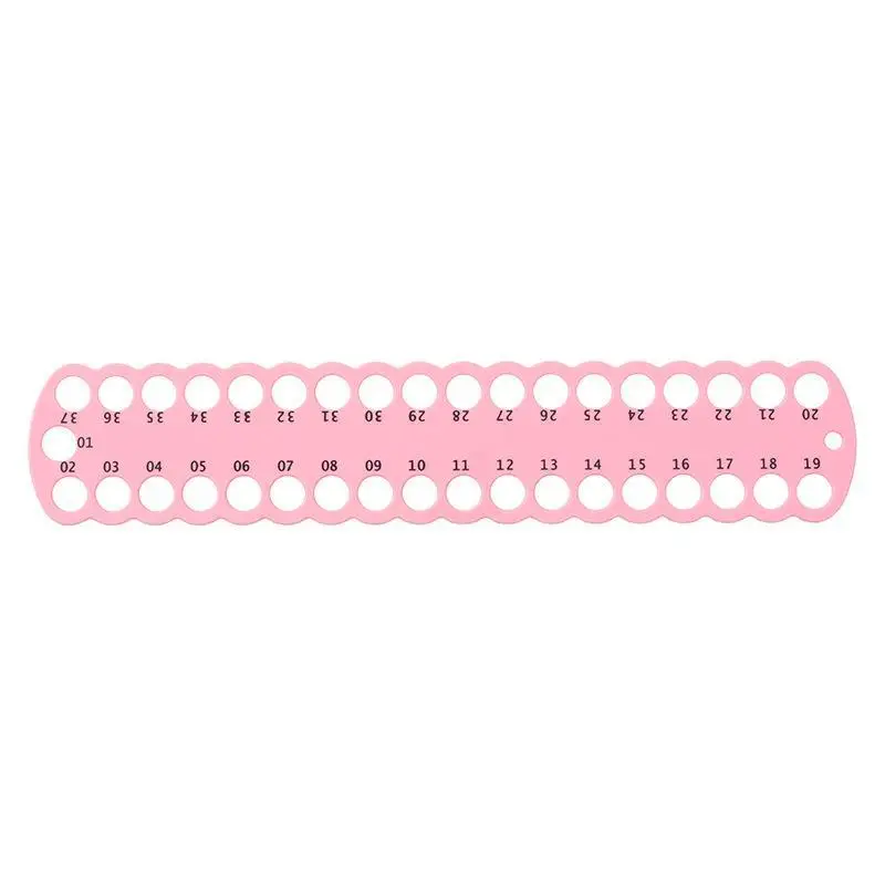 Embroidery Floss Organizer Craft Storage Holder 37-Hole Embroidery Thread Organizer PC Winding Board For DIY Sewing Storage