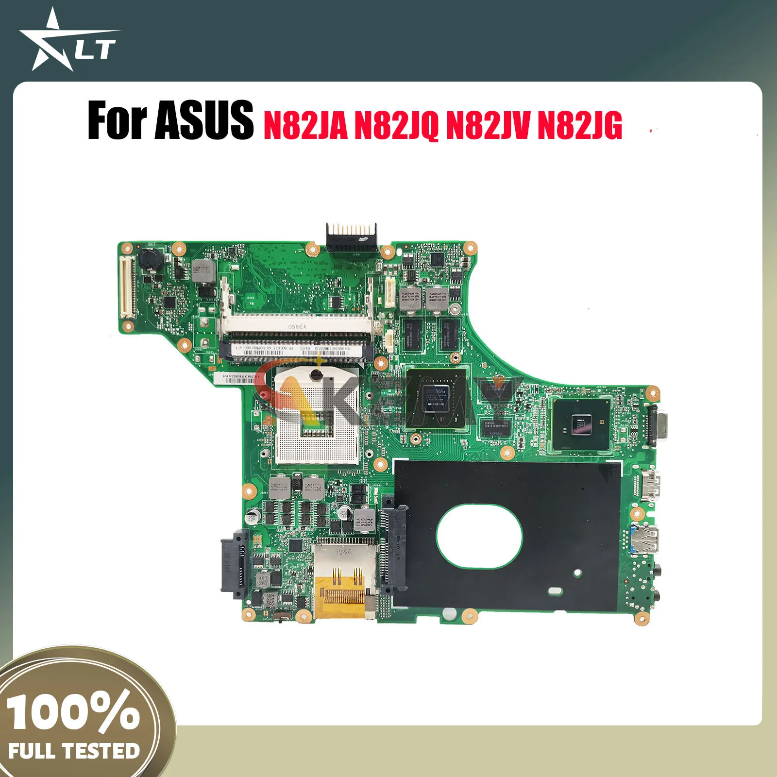 

N82JQ Laptop Motherboard For ASUS Vivobook N82JA N82JQ N82JG N82J N82JV Notebook Mainboard in stock 100% tests OK fast shipping