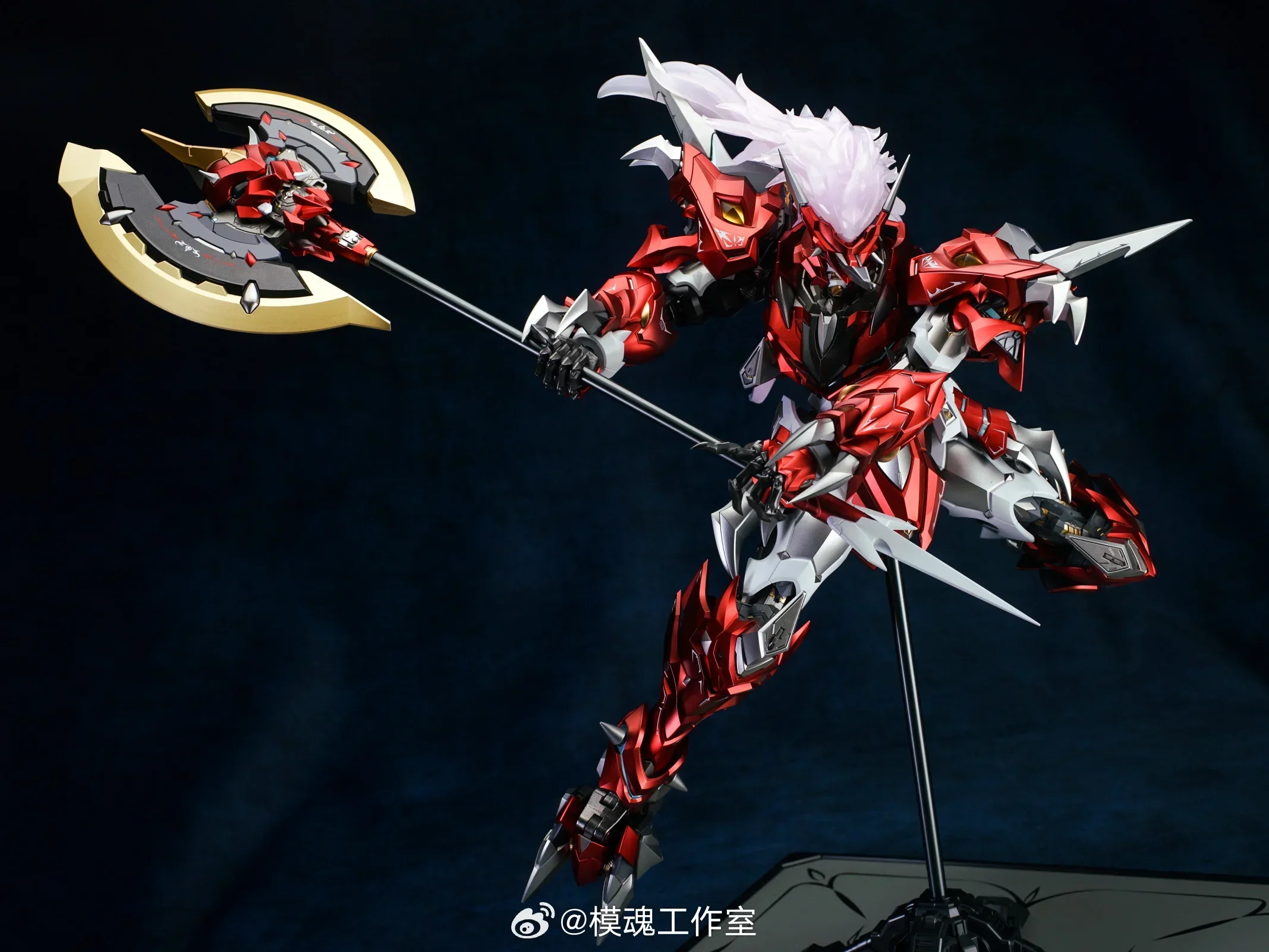 Moshow-モバイル合金メカモデル、究極のxレベルのEasyuraフィギュア、収集可能な装飾品、モデル在庫