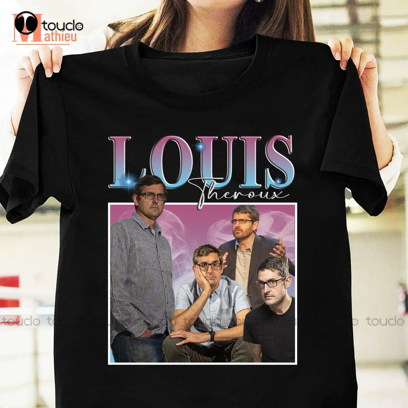 

Louis Theroux T-Shirt Documentary Filmmaker Shirt Theroux Journalist Shirt Men T Shirt Xs-5Xl Christmas Gift Printed Tee Tshirt