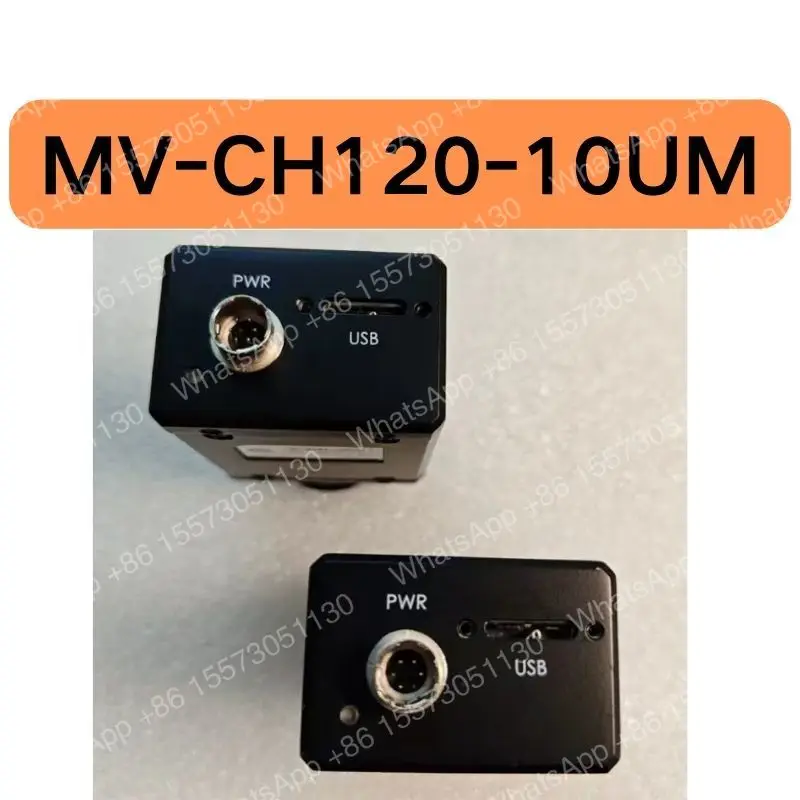 Second hand MV-CH120-10UM, 12 million global USB industrial camera tested OK, function intact