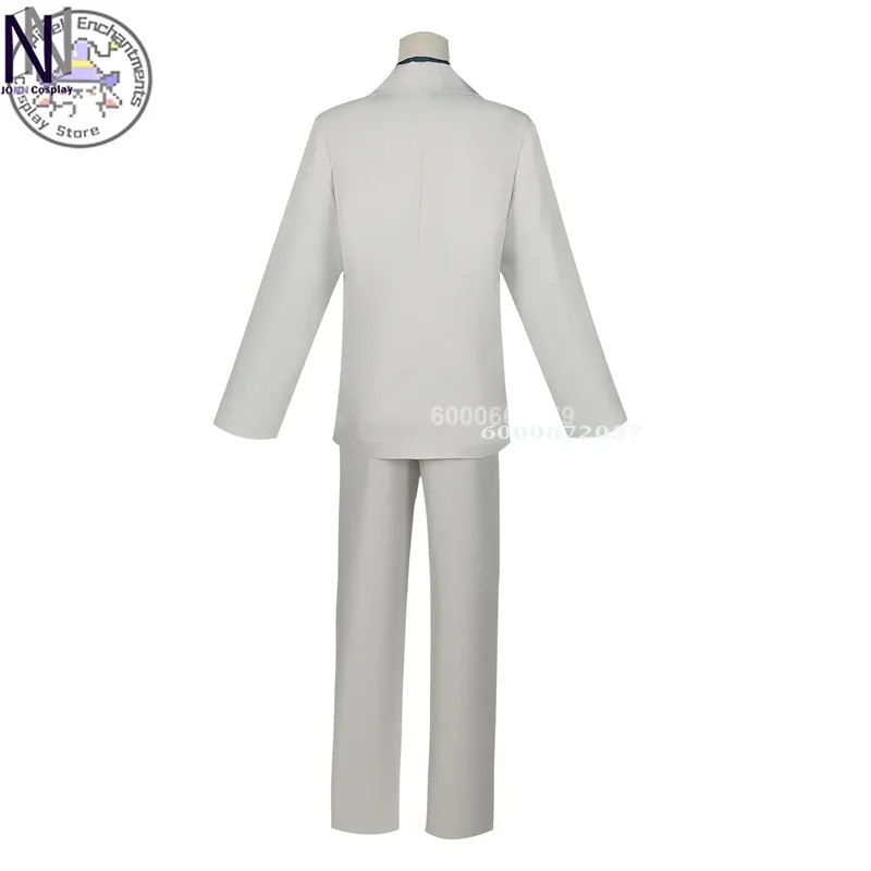 Anime Jujutsu Kaisen Kento Nanami Cosplay Costume Men's Suit Glasses Short Wig Sets Halloween Party Role Play Uniform Outfit*.1
