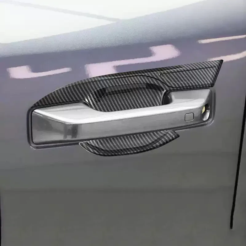 

4 шт./лот, автомобильная дверная ручка из АБС-пластика, украшение с блестками, крышка чаши двери, внешние автоаксессуары для BYD SHARK 6 2024 2025 2026 LHD и RHD