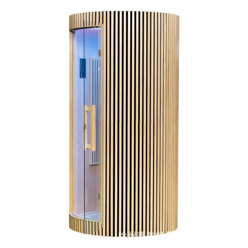 LH single sauna room steam room family bed and breakfast equipment cylinder heating