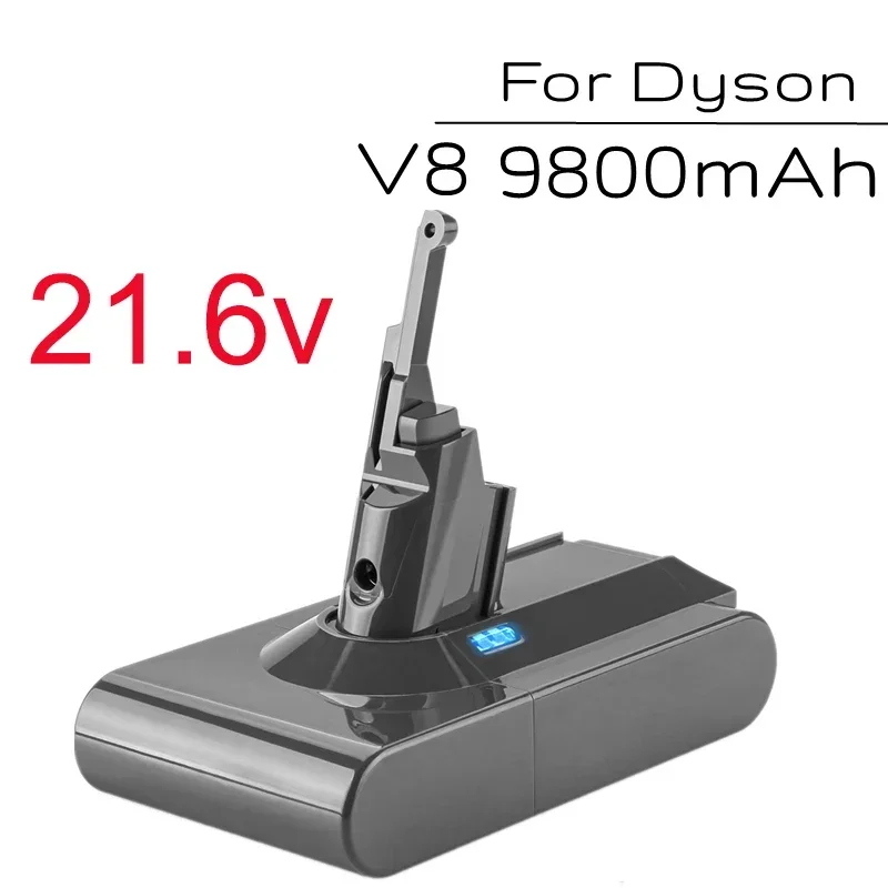 21.6V 9800Mah Li-Ion Vervangende Batterij Voor Dyson V8 Absolute Cord-Gratis Vacuüm Handheld Stofzuiger