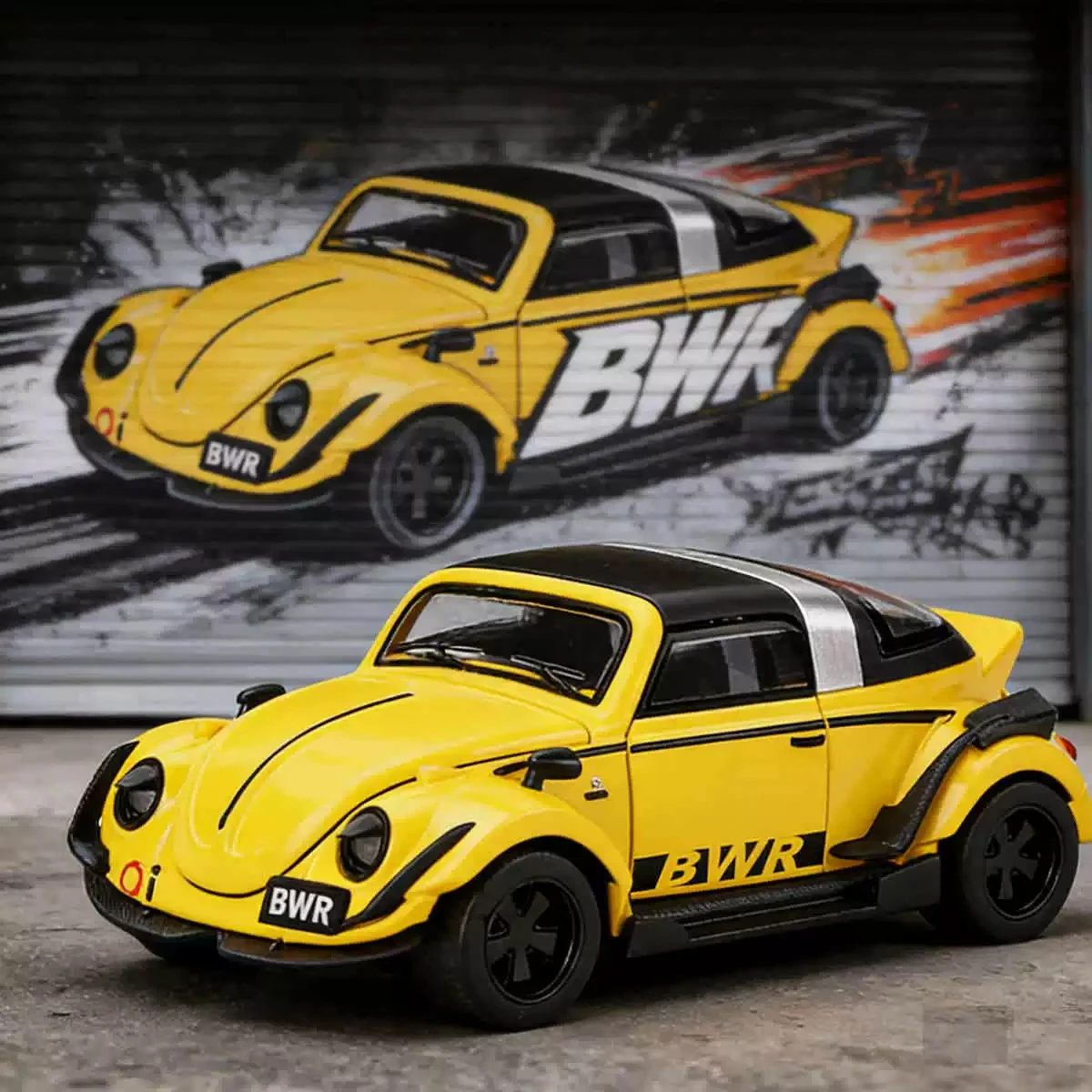 

Масштабная модель автомобиля Volkswagen Beetle 1:32, литая под давлением, из сплава, имитация ретро-классики, коллекционные украшения, детские игрушки, подарки