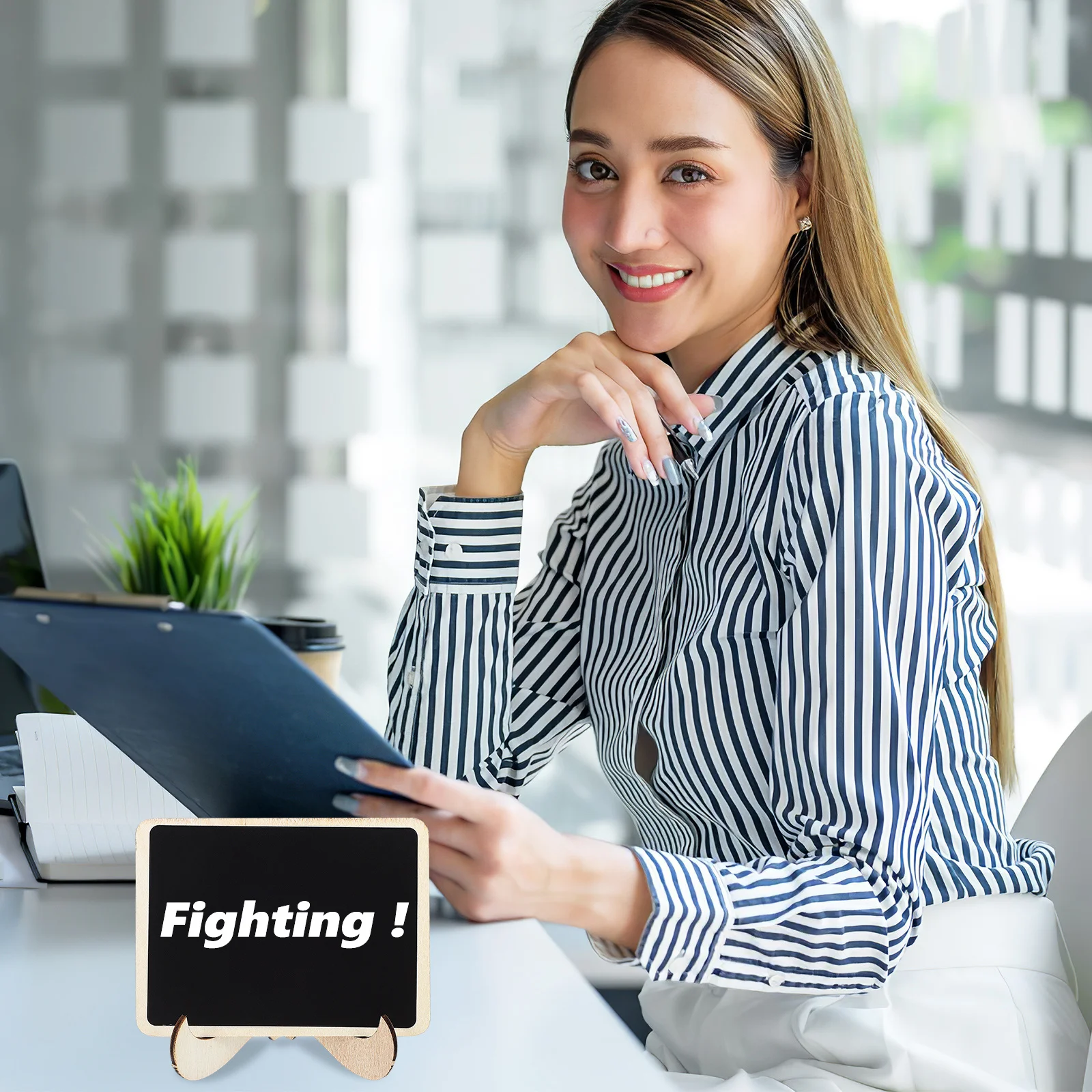 15Pcs Mini Chalkboard Signs Small Chalk Board Tabletop Chalkboard for Food Display Catering Events Menu Board Food Signs