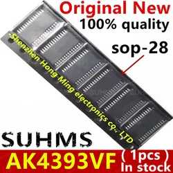 (1piece)100% New AK4393VF AK4393VF-E2 sop-28 Chipset