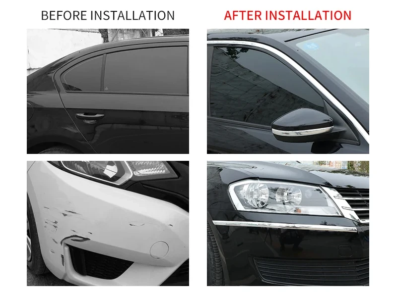 Auto Körper Streifen Stoßstange Auto Tür Schutz Form Styling Trim Aufkleber Anti-Kollision Band Stoßstange Grill Chrom Moulding Trim – Detail 13