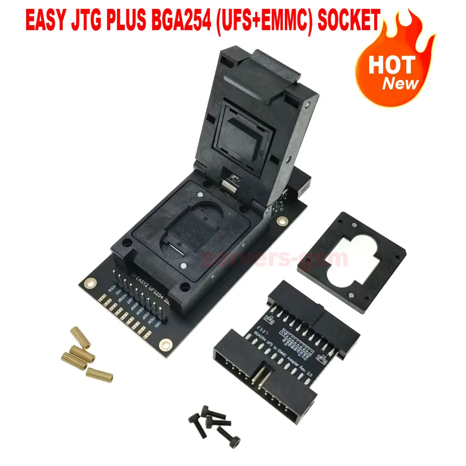 2026 New ORIGINAL Easy-Jtag PLUS UFS BGA-254 Socket/EMMC 254(EMMC