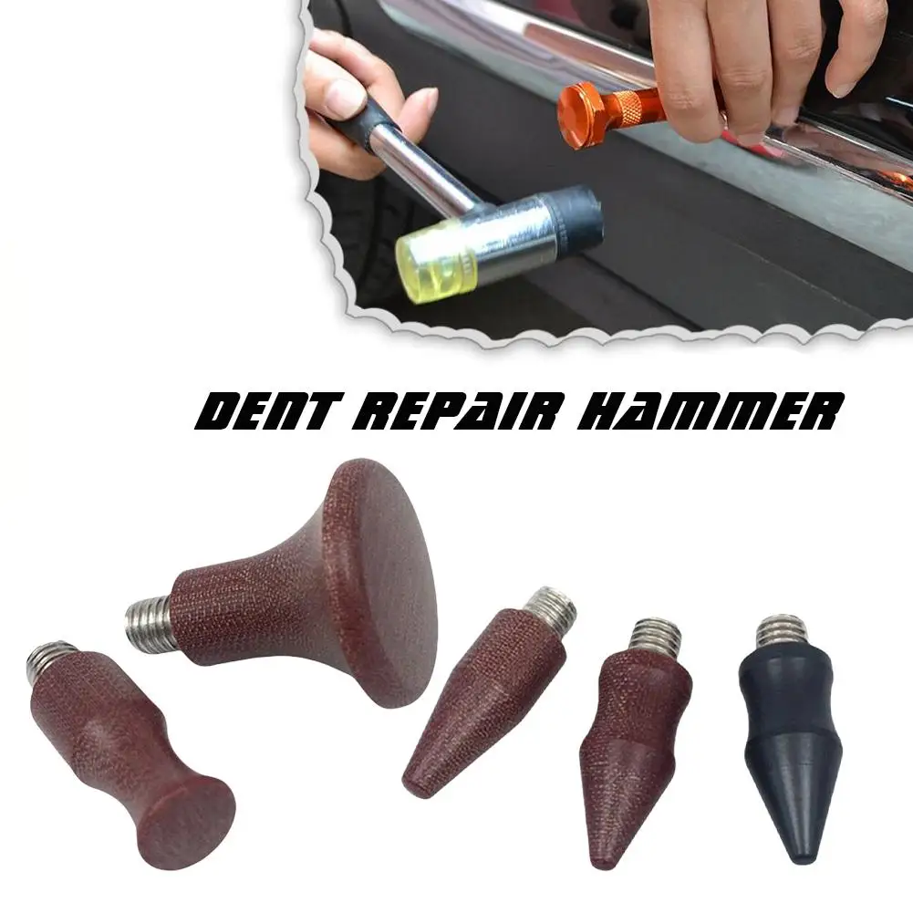 

Dent Repair Tapping Head Car Dent Repair Leveling Pen Head Tip Remover Dent Repair Accessories Sheet Metal Dents Hammer B1U5