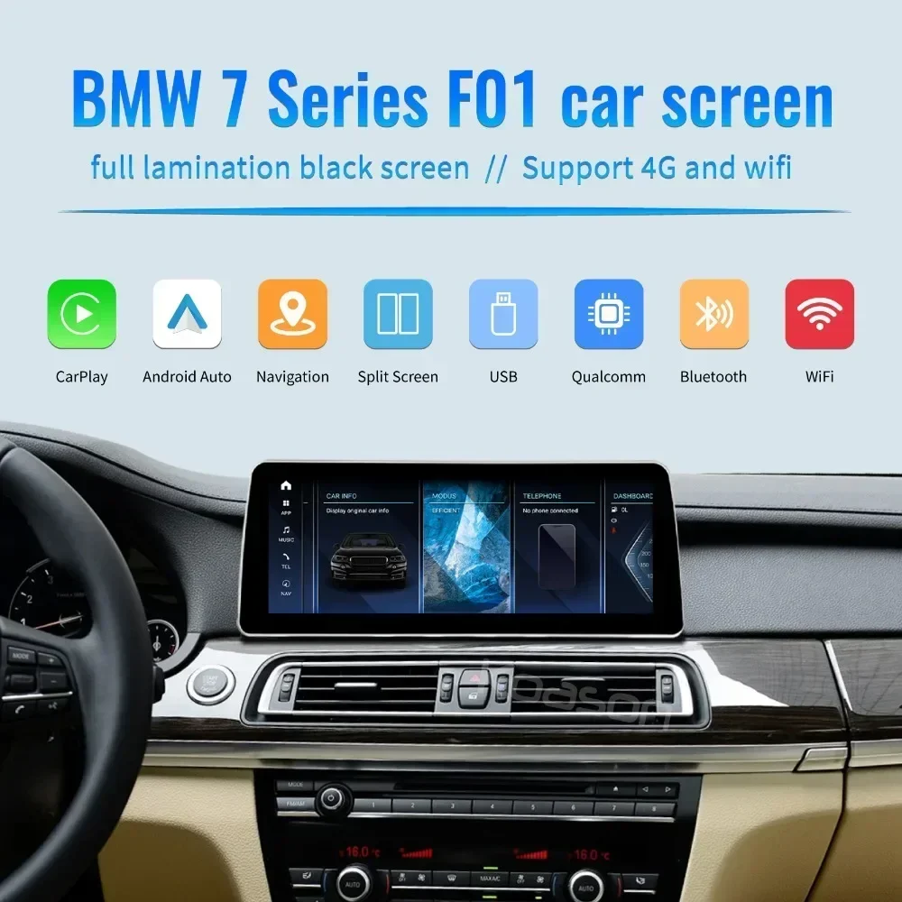 

Koason Qualcomm Snapdragon680 Android Touch Screen for BMW 7 Series F01 F02 Multimedia Center Intelligent All-In-One CarPlay GPS