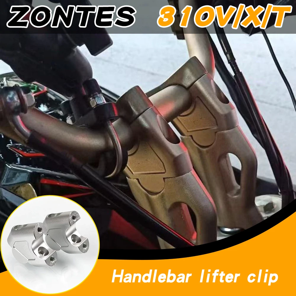 

Handlebar lifter, handlebar heightening, and rear seat adjustment accessories compatible with ZONTRES 310V 310X 310T