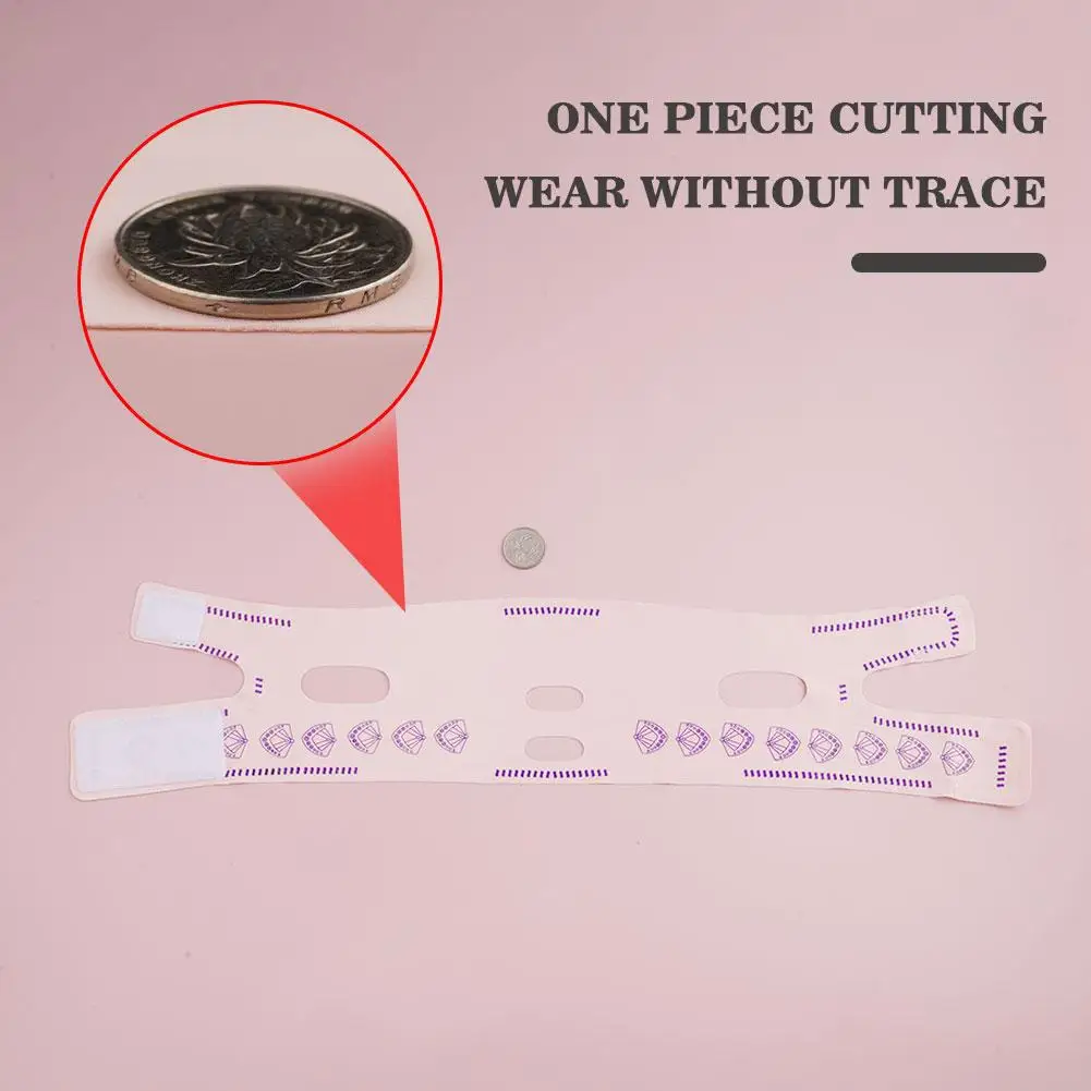 2Packs V Line Face Lifting Straps - Verbeterde maskervormer voor kaaklijn, V-vormige afslankende gezichtsriem, herbruikbare Face Chin Lift Strap