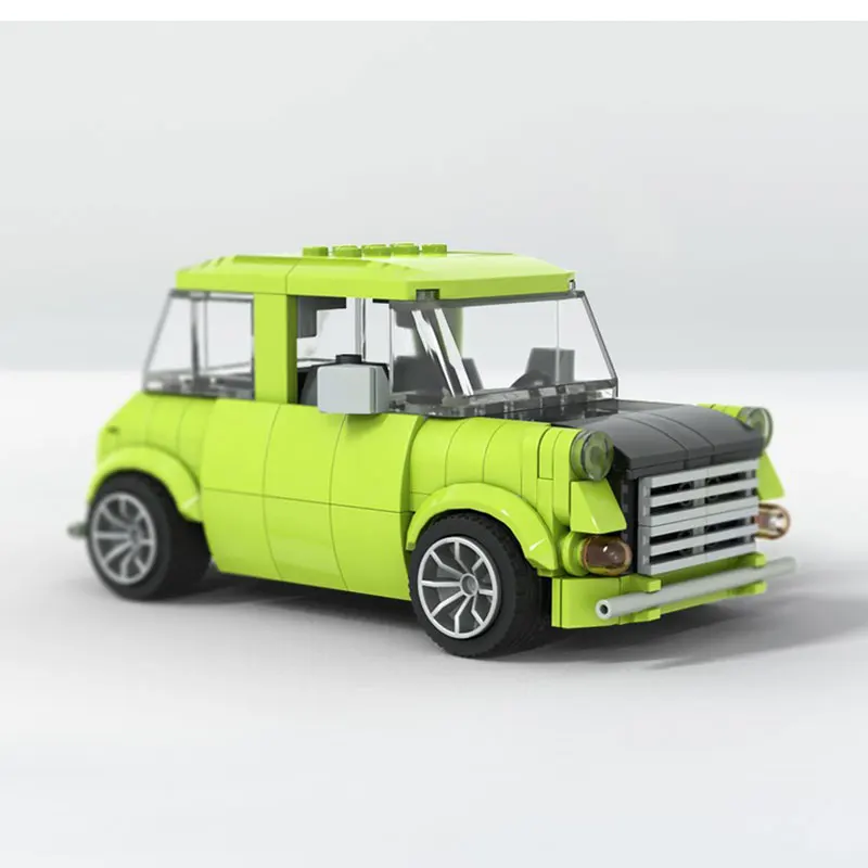 Giocattolo da costruzione in piccole particelle da 272 pezzi, versione mini del signor. Auto, modello di auto per ragazzi e ragazze, modello fai da te, regalo decorativo.