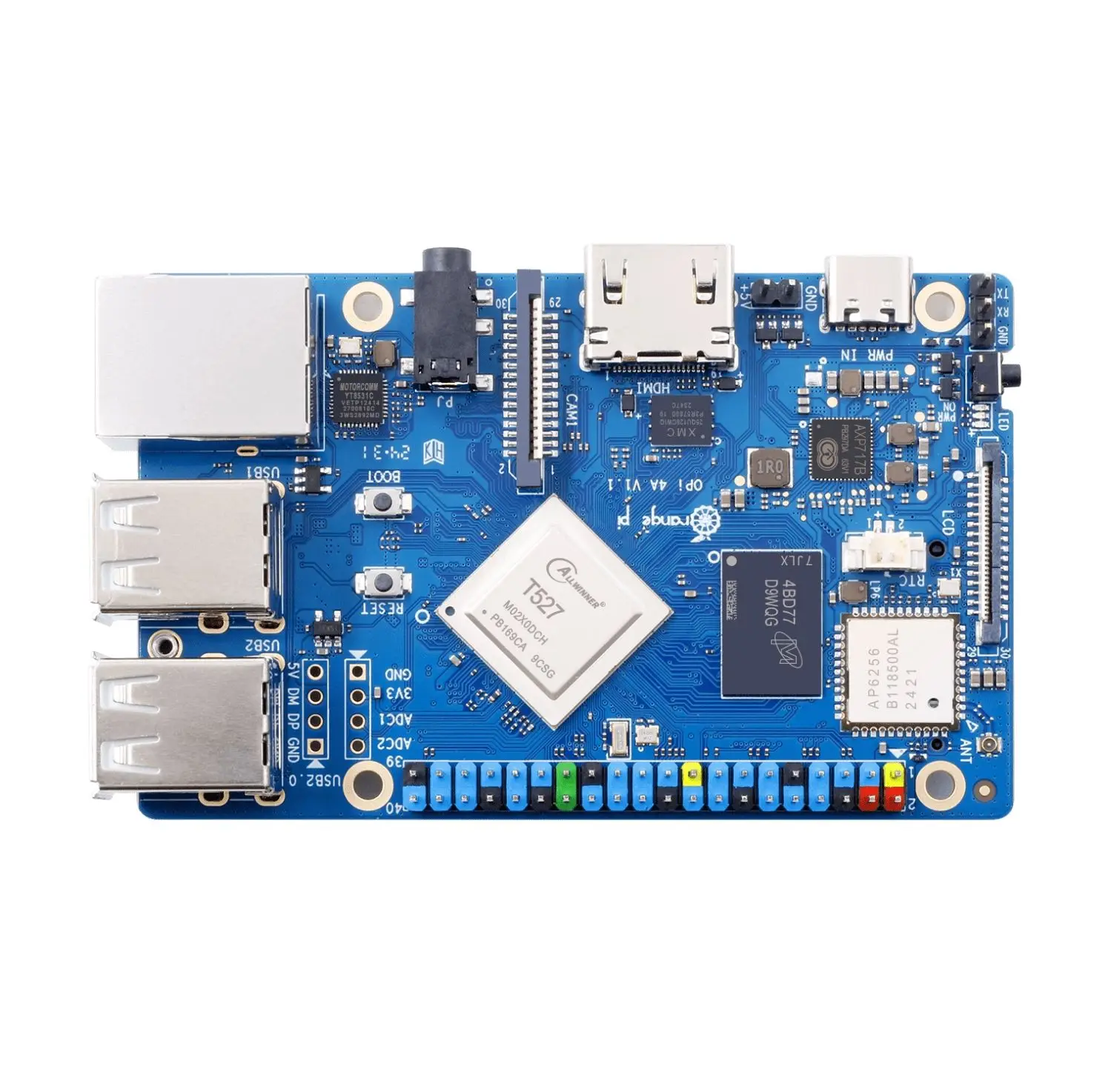 

Development Board H618 Orange Pi Zero 2W 1GB/1.5GB/2GB/4GB Lpddr4 Opi Zero 2W Module Microcomputer Programming MCU