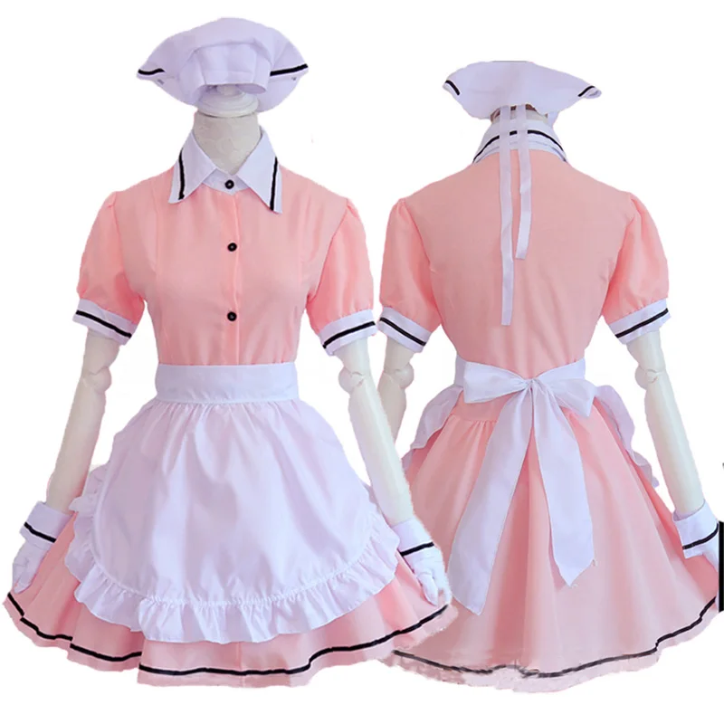

Blend S Maika Cosplay Costume Maika Shirt Maid Dress For Girls Woman Waitress Maid Party Stage Costumes