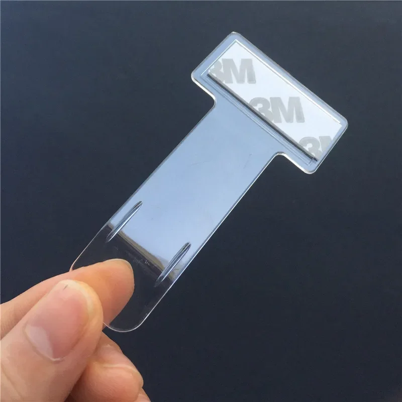 Car Windshield Sticker 1/2/4/5/10PCS Plastic Car Styling Parking Ticket Holder Car Fastener Card Holder Mounting Fastener Organi image 3