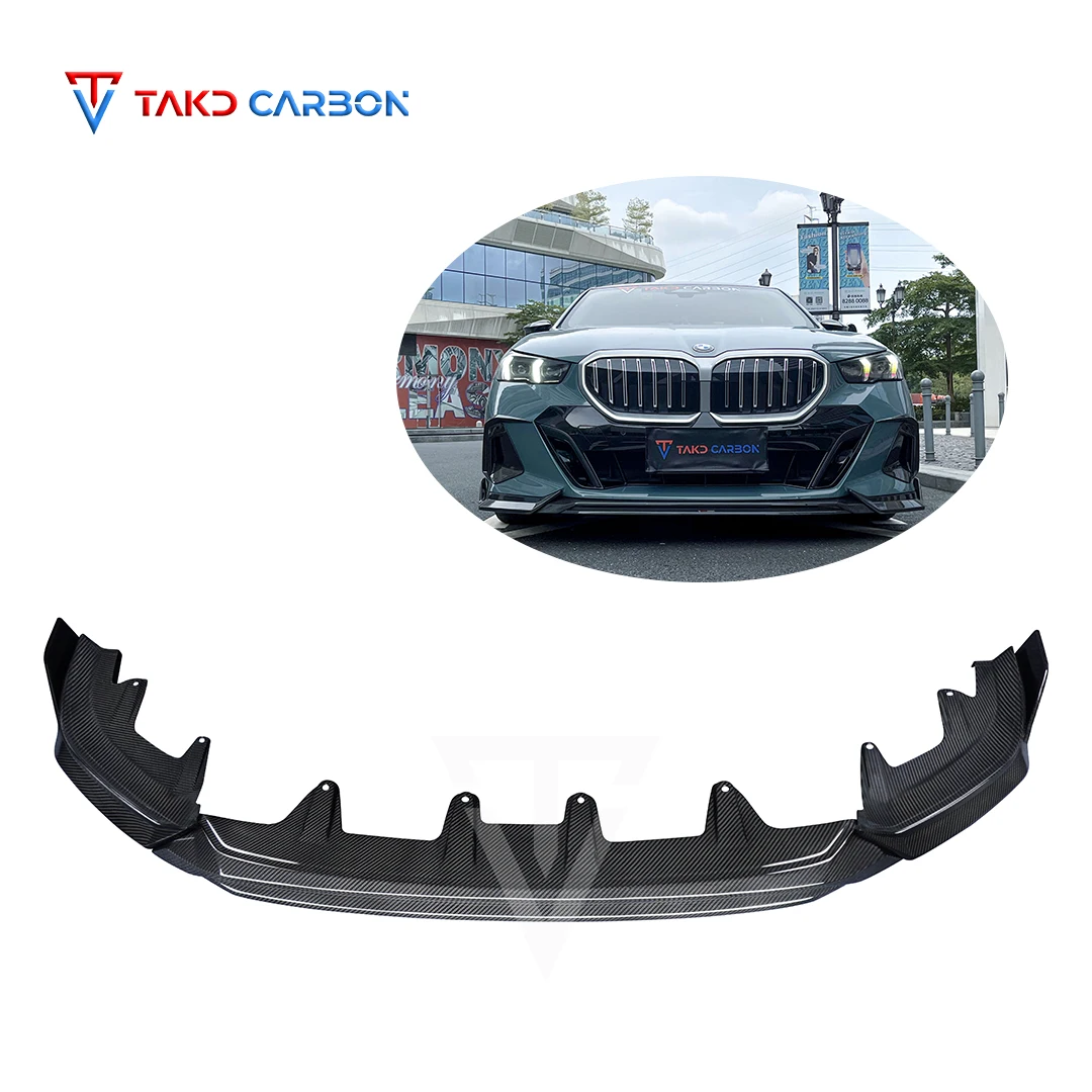 

High Quality Dry Carbon Fiber 3K Twill Car Front Lip Universal Trunk Spoiler for Cars for bmws 5 SERIES G60 2024-UP