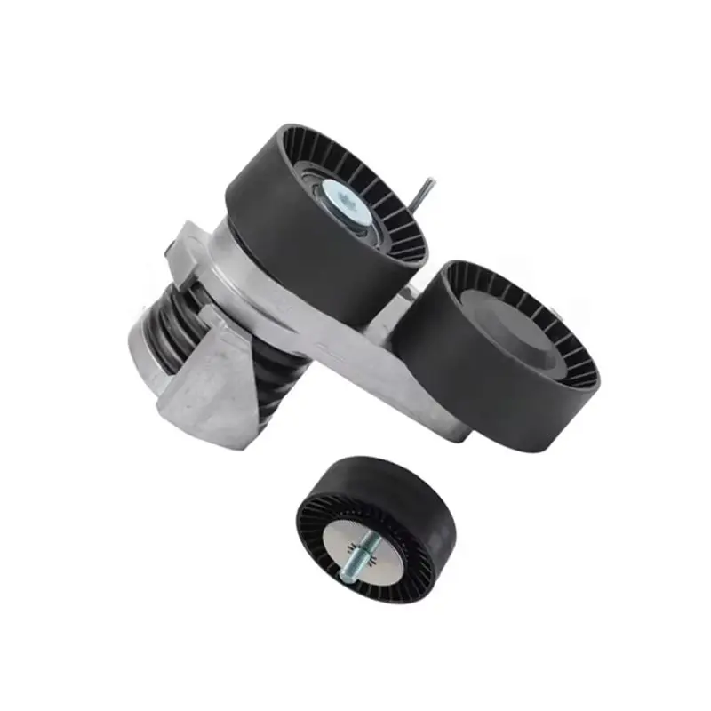 A22F-11287557851 4Pcs Belt Tensioner Pulley Set For BMW E82 E88 135I E90 E91 E92 E93 335I N54 11287563927 7PK1855 11287556251 view 5
