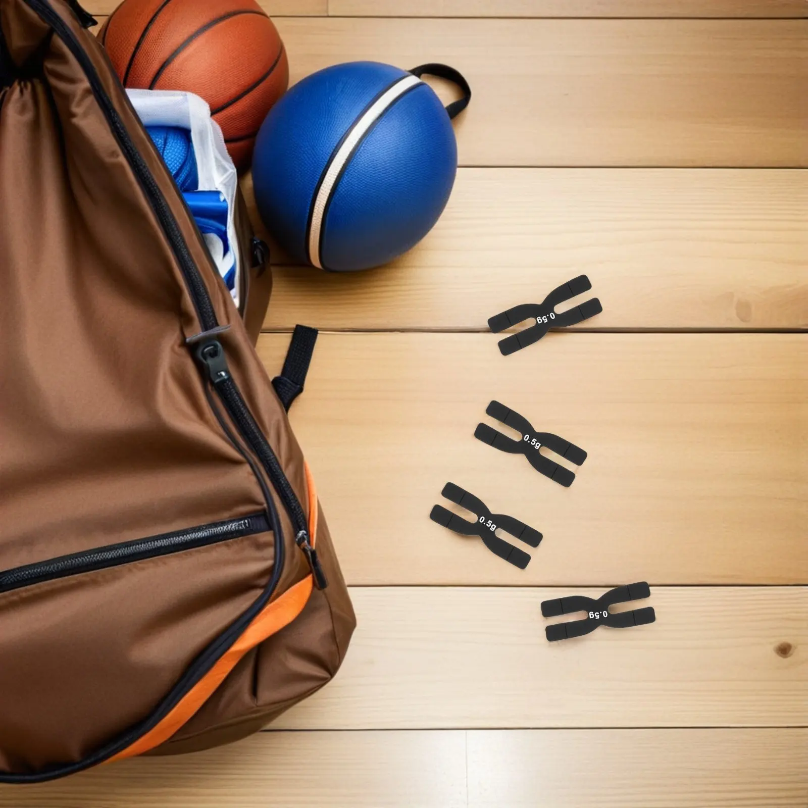 

Набор из 4 черных силиконовых утяжелителей для бадминтонных ракеток, H-образные полоски для регулировки веса теннисных ракеток, для профессионалов