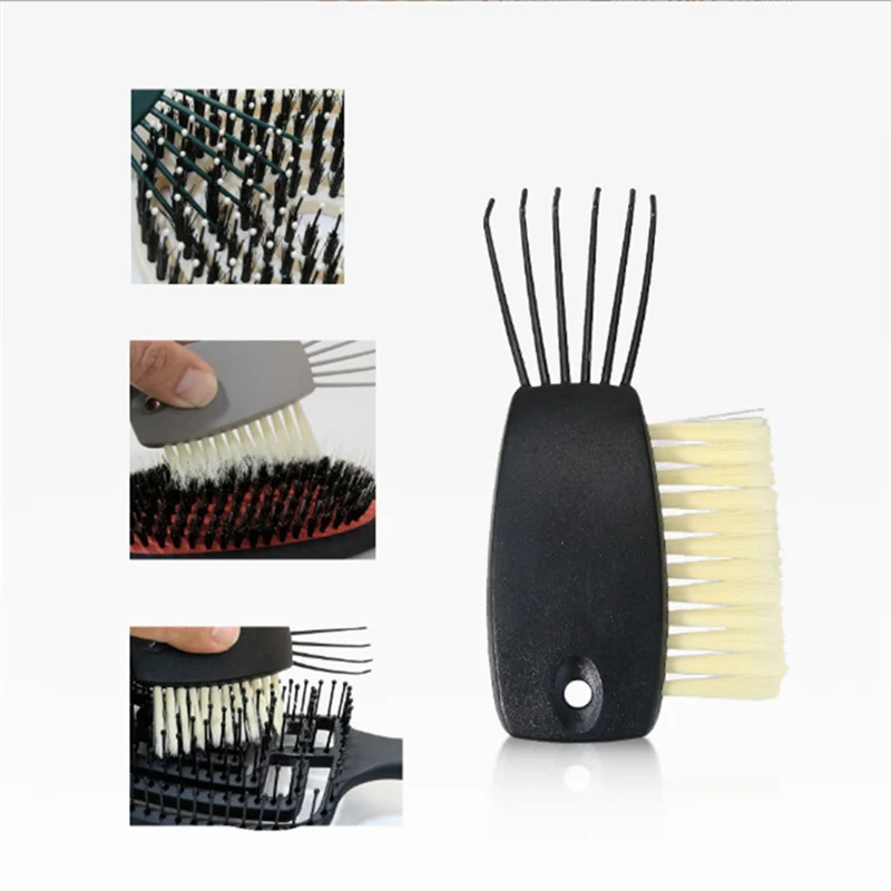 Comb Hair Brush Cleaner Curls Hair Claw Hair Removal Tool Metal Cleaning Hook Remover Embedded Comb Cleaning Supplies Tool