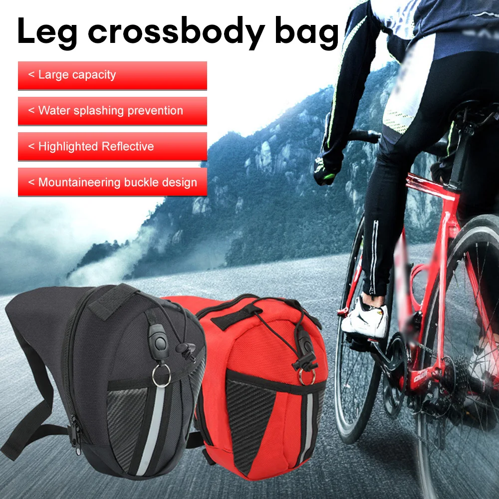 Outdoor Leg Hanging Motorcycle Waist Bag Unisex Fanny Thigh Belt Bicycle Bag Unisex Fanny Thigh Belt Bicycle Bag