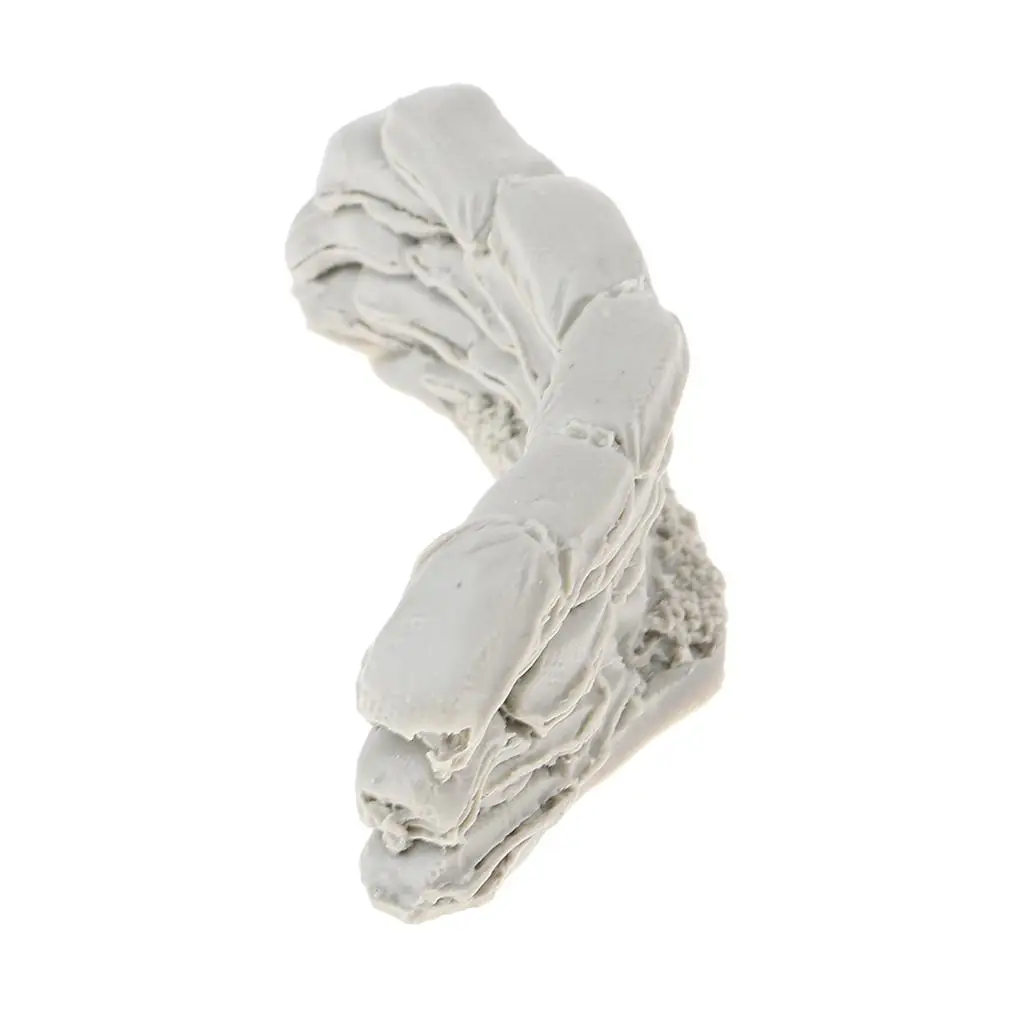 레진 모델 장면 액세서리 1 35 스케일 월 피규어 키트 전쟁 게임 디오라마 빌딩용