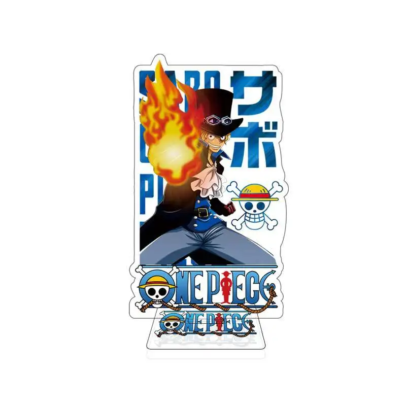 One Piece Acrylic Standees Monkey D Luffy Roronoa Zoro Straw Hat Creative Desktop Ornament Figurine - view 5