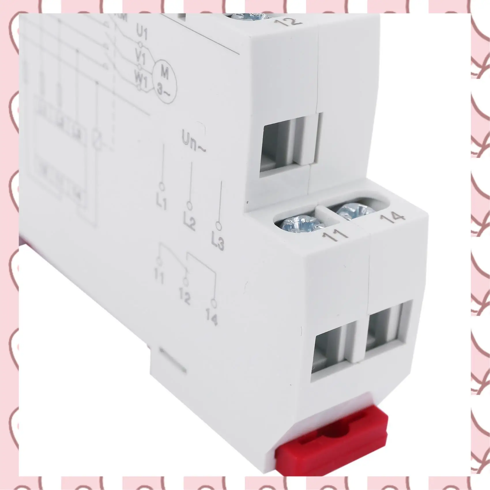 HHTL 2X GRV8-04 M460 3-Phase Voltage Monitoring Relay Phase Sequence Phase Failure Protection Voltage Control Relay