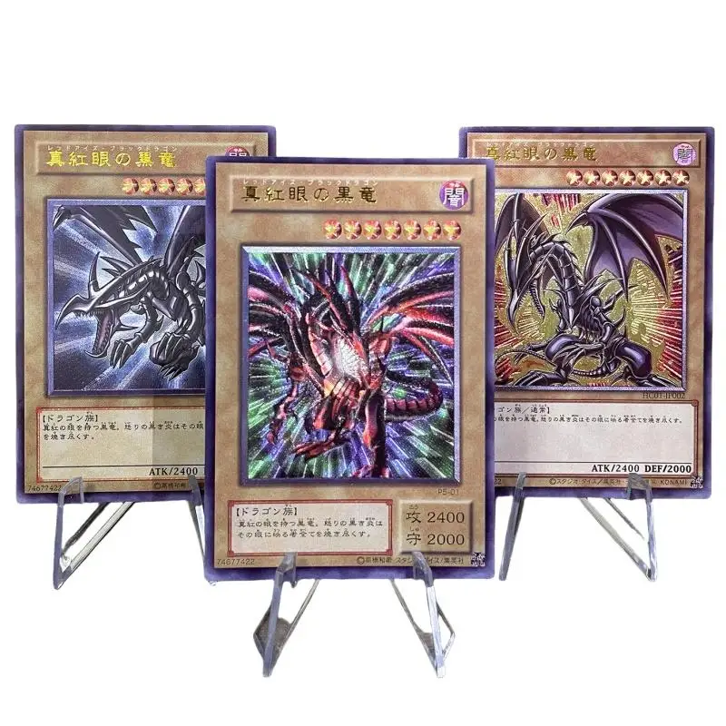 Yu Gi Oh Flash Card Egyptian God Black Magician Girl Evil Twin Exodia Dragon Diy Utr Action Toy Figues Anime Game Collection