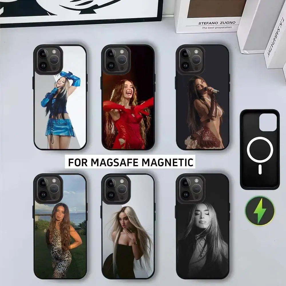 

Cute L-Lola Singer I-Indigos Phone Case For iPhone17,16,15,14,13,12,11 Plus,Pro Magnetic For Magsafe Wireless Charging