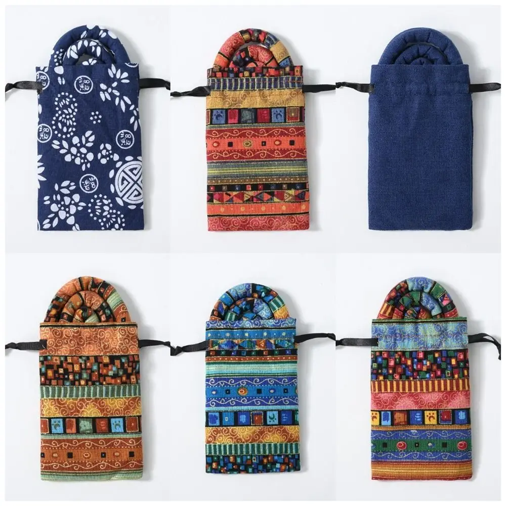 Holders Printing Women Hair Accessories Cloth Ethnic Style Hair Rope Spiral Lock Hair Ties Women Hair Band Bendable Dreadlocks