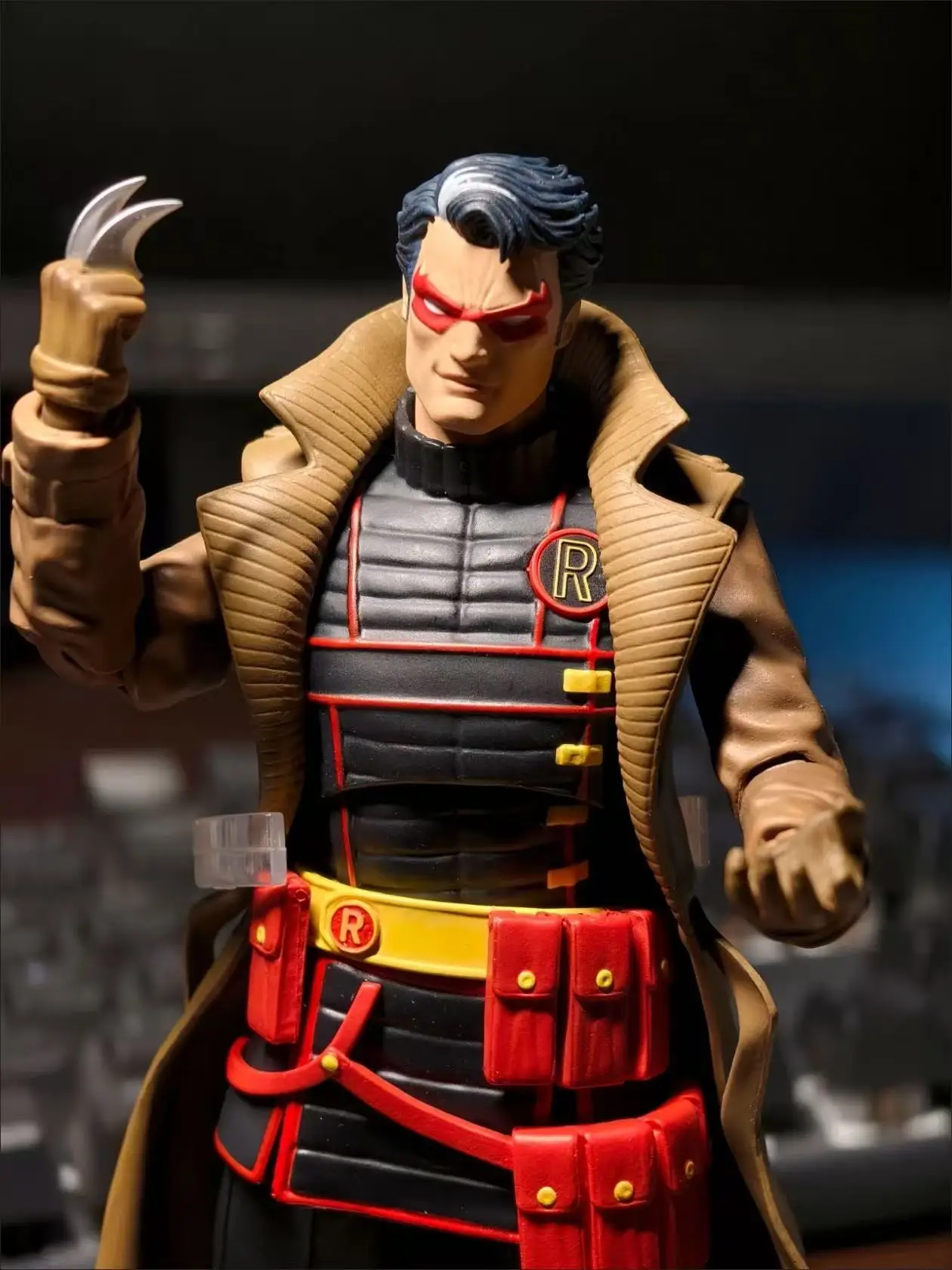 متوفر في المخزون الأصلي Medicom MAFEX 1/12 ذكر الجندي باتمان الصمت توماس إليوت مجموعة كاملة 6in تحصيل عمل نموذج لجسم