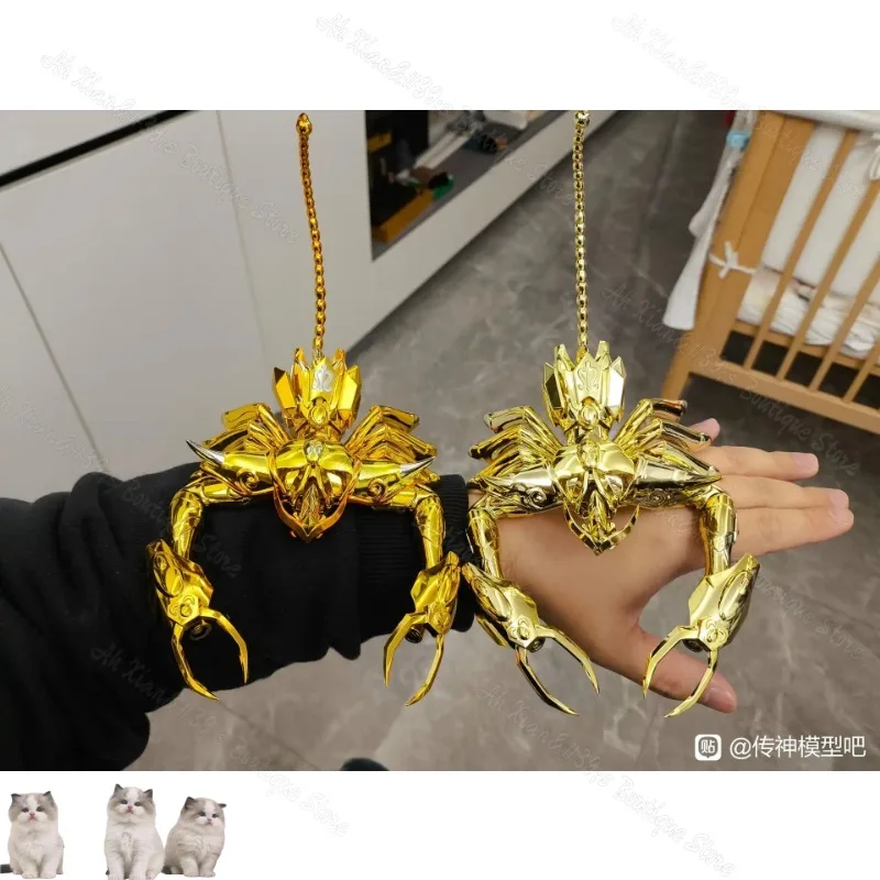 

Spot Goods CS Model Saint Seiya Myth Cloth EX Scorpio Milo Totem/Object Gold Knights of The Zodiac Action Figure