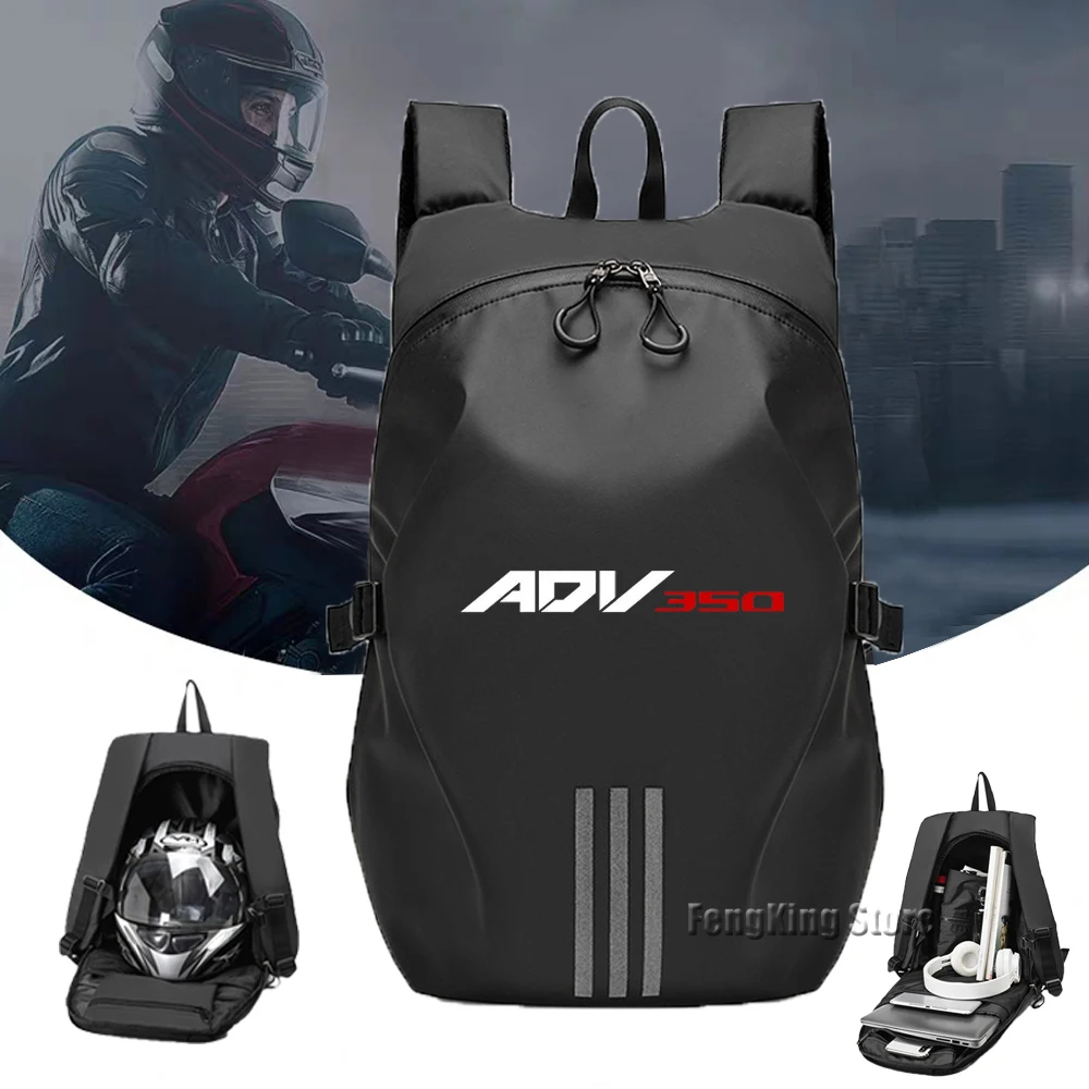 

For HONDA ADV350 ADV 350 Knight backpack motorcycle helmet bag travel equipment waterproof and large capacity