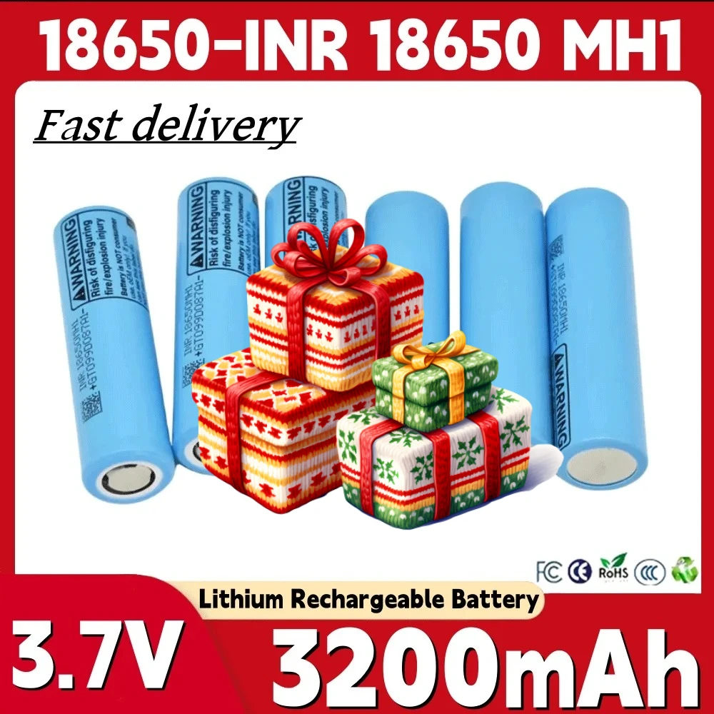 

new product 3.7V 3200mAh 18650 MH1 Li-ion battery for our 18650 30A toy tool flashlight battery+charger