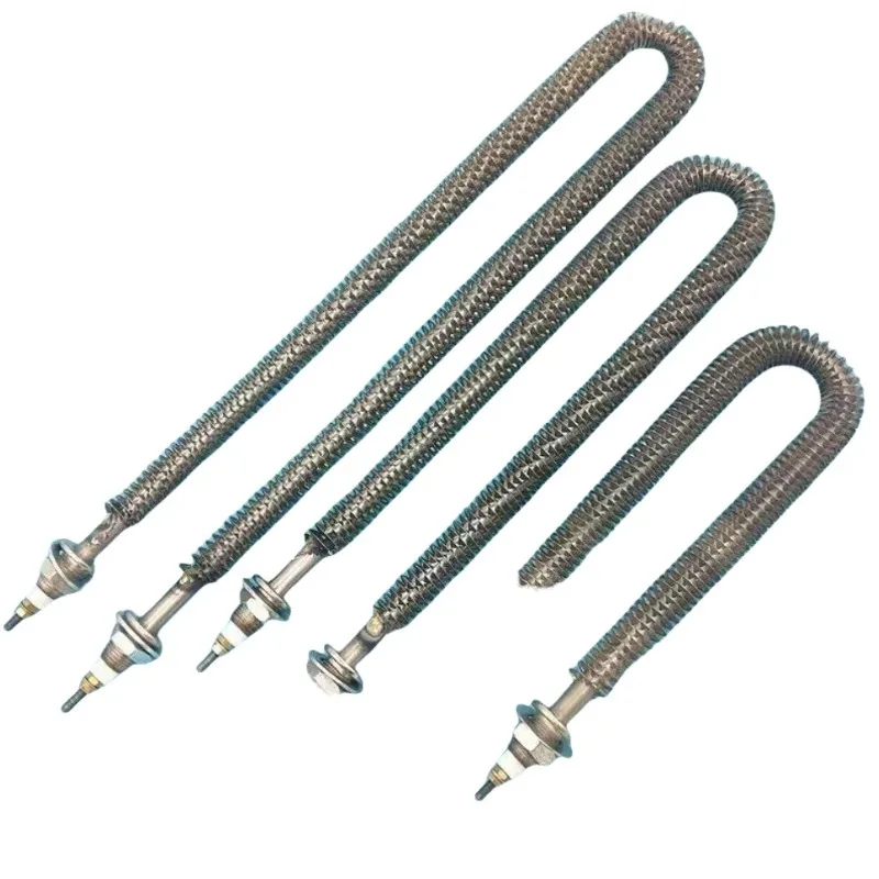 Stainless steel immersion heater air tube with thermostat for tunnel drying kiln