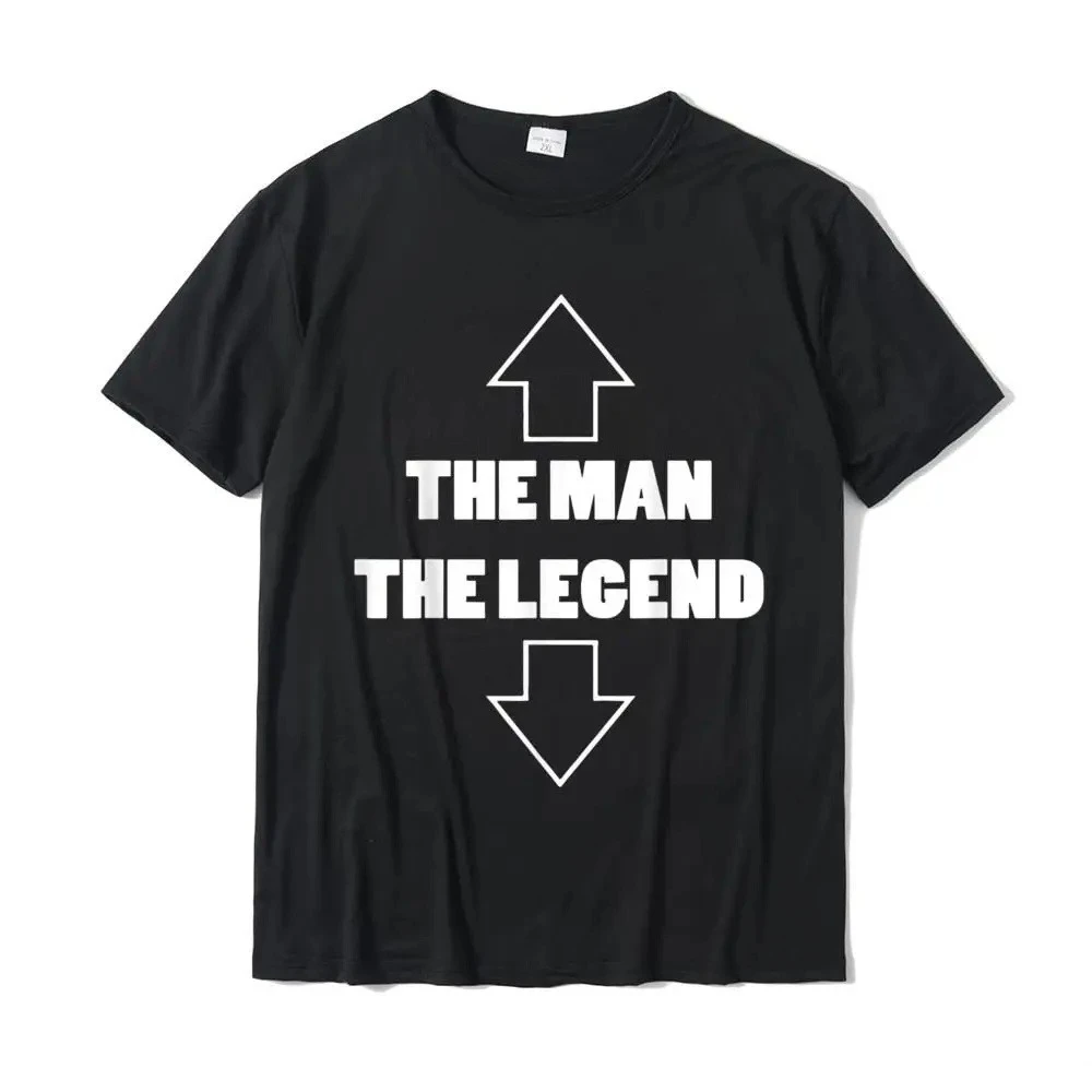 2026 Summer The Man The Legend T-Shirt Student Prevailing Custom Tops & Tees Cotton T Shirt Design Christmas Day Tops & Tees Y2k