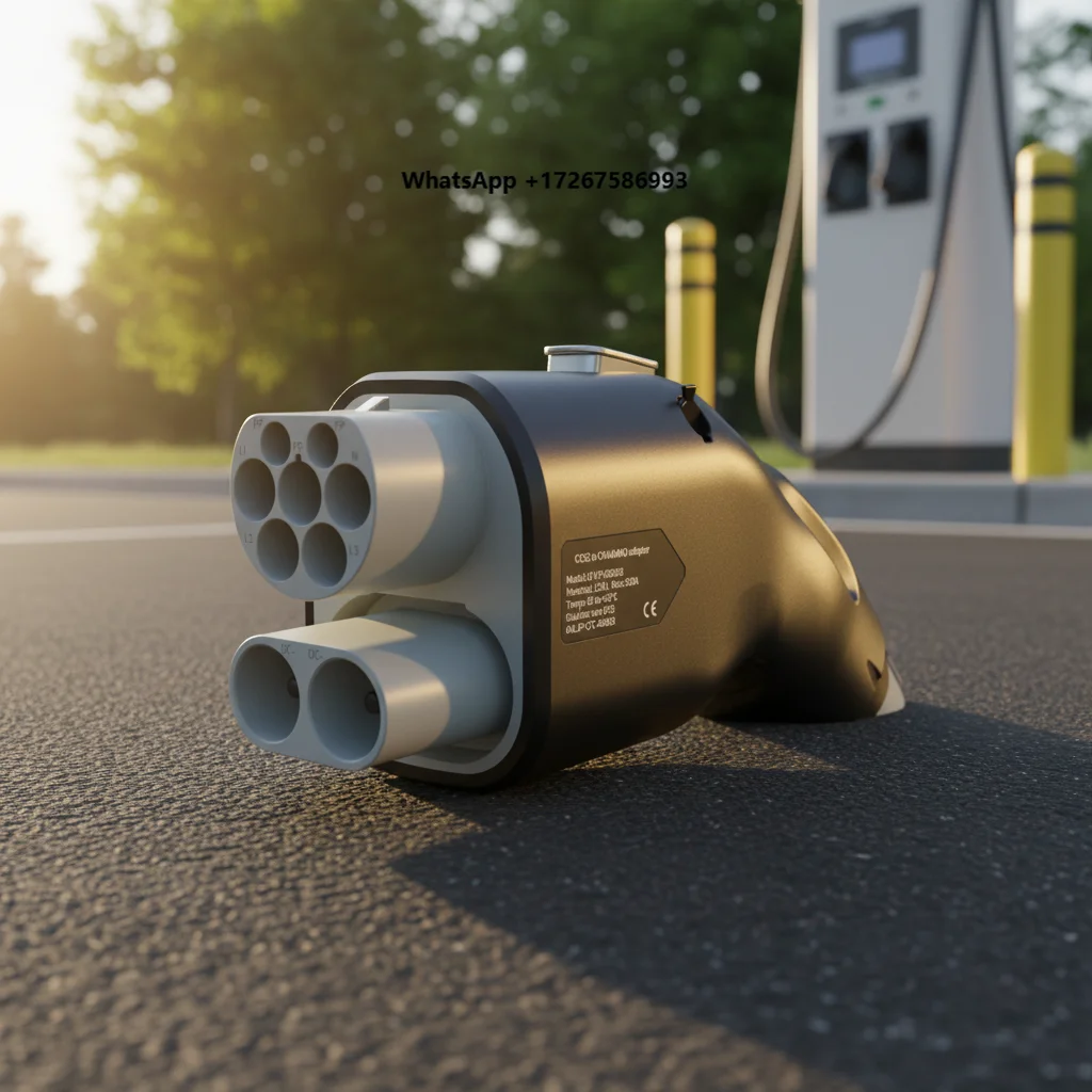 

250A CCS2 to CHAdeMO adapter special for Leaf 2014