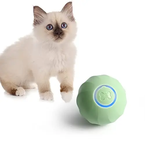 2023 Cheerble Cat Ball Toys Automatic Rolling Smart Cat Toys Tease Cats Dogs Intelligent Automatic Chargeble Bite-resistant Ball