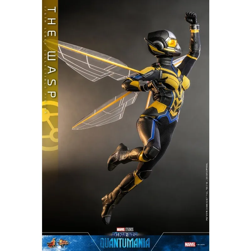 새로운 오리지널 핫 토이즈 마블 THE WASP MMS691 액션 피규어 장난감 선물 컬렉션