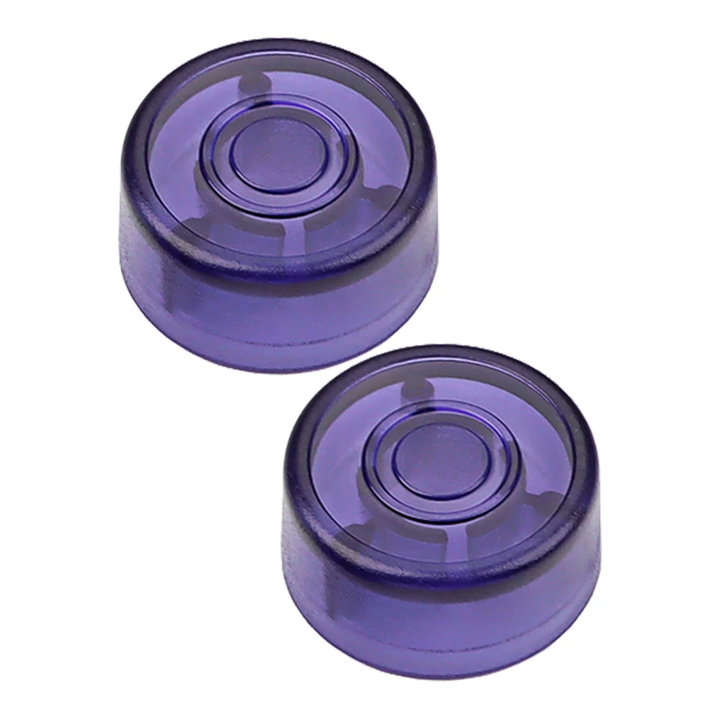 

2 Pcs Lake Pedal Buttons Replacement Guitar Caps Durable Plastic Accessories For Musical Instruments Parts