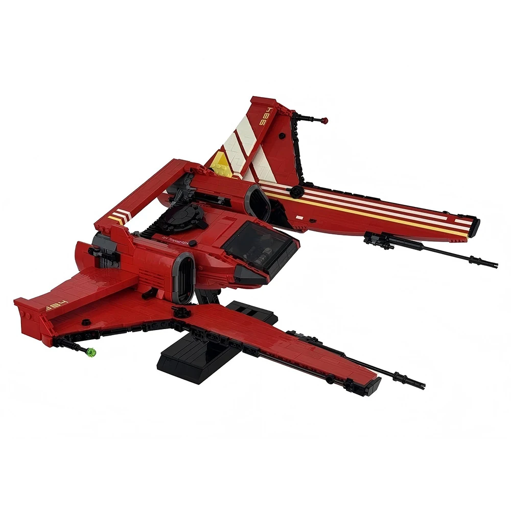 

1347 шт. MOC, серия фильмов, космическая война, космический корабль, модель истребителя, набор кронштейнов для сборки «сделай сам», технологическая игрушка, подарок на день рождения для мальчиков